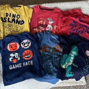 boys 4t tshirt lot